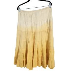 Mary-Kate and Ashley Vintage Yellow Ombre Skirt Womens Size 14 / 16 Y2K 90s
